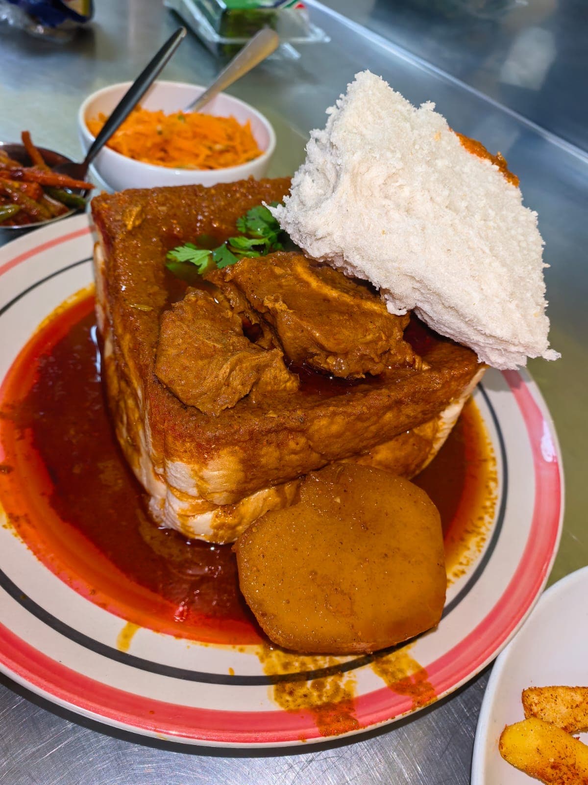 The classic bunny chow