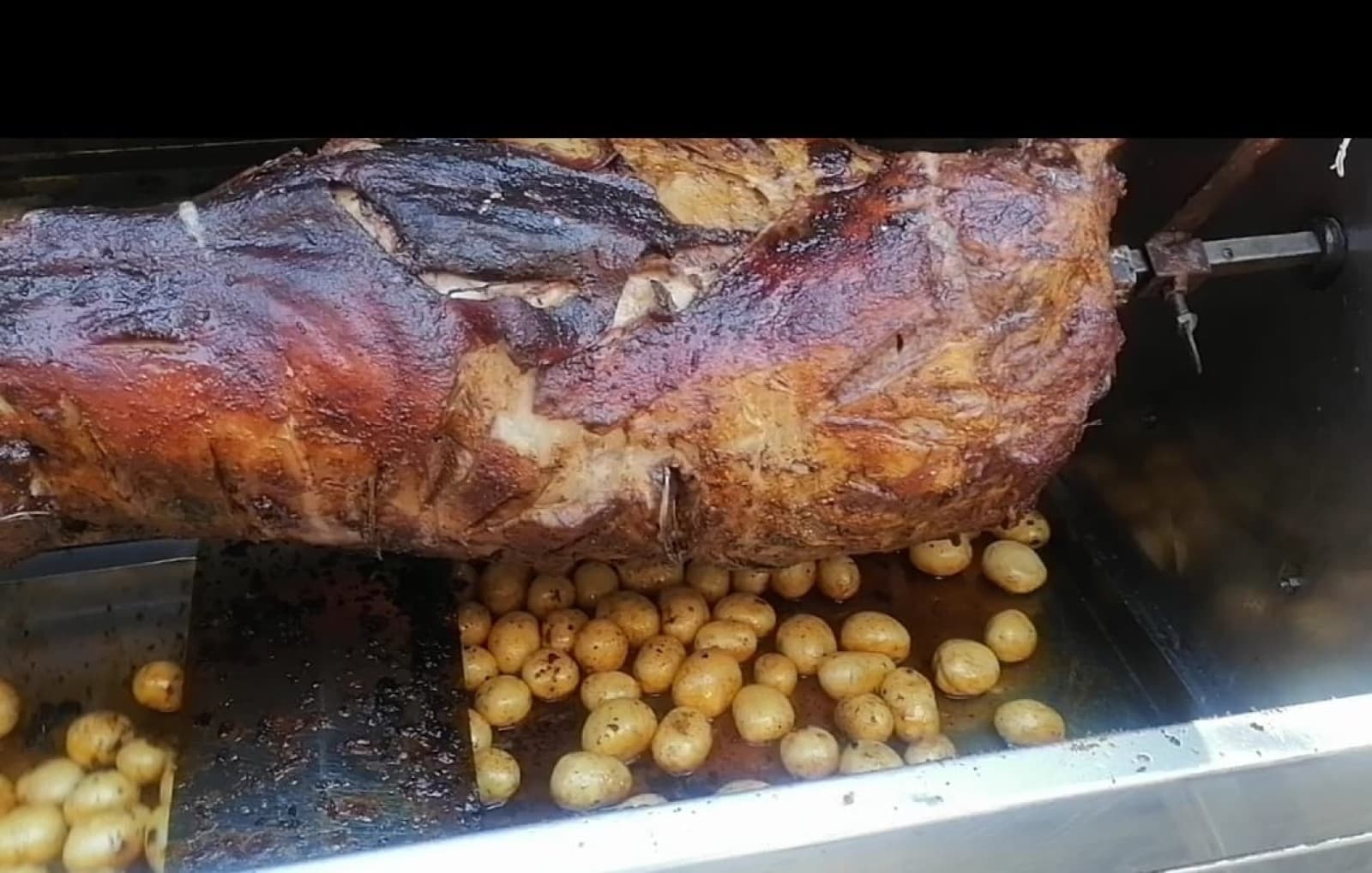 Whole Lamb Spit Roast